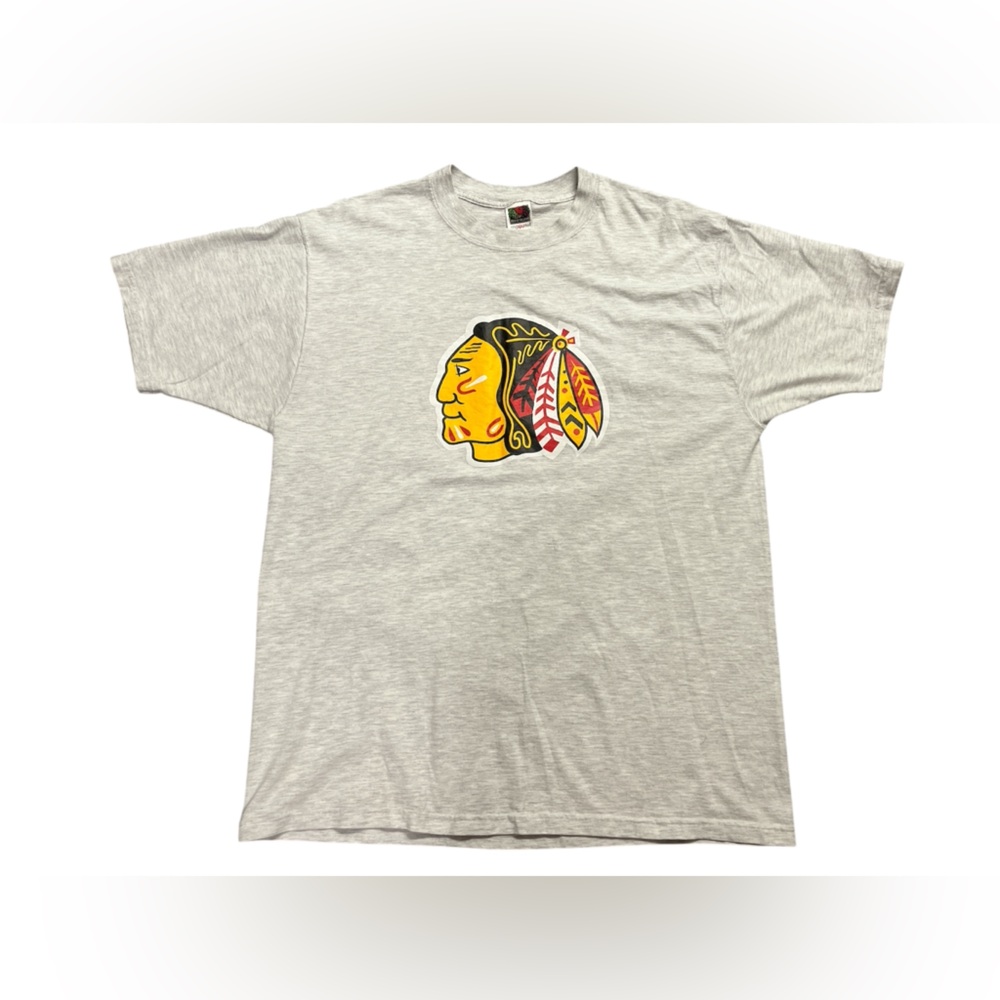 Vintage Chicago black hawks graphic t shirt